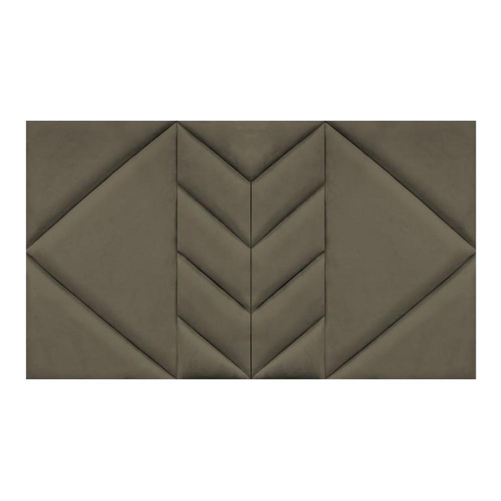 Cabecera Coleo Aerea Queen - Beige Oscuro