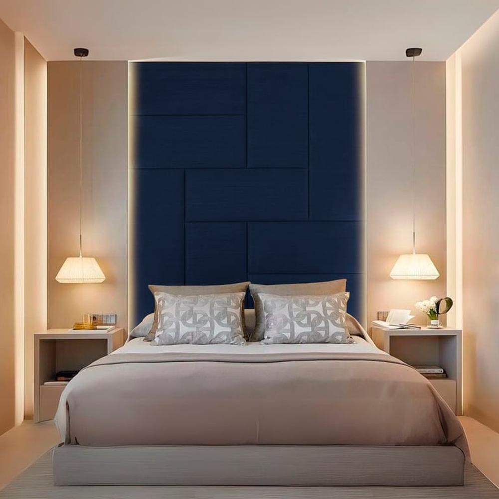 Cabecera Arhus 1 Plz - Azul Marino