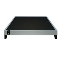 Base De Cama Europeo Carintia King Europeo 2.00 x 2.00 -Gris Claro