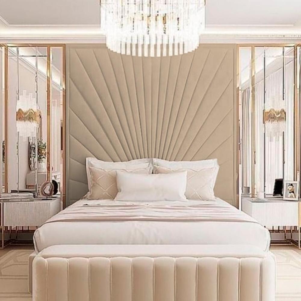 Cabecera Herning 1 Plz - Beige Claro