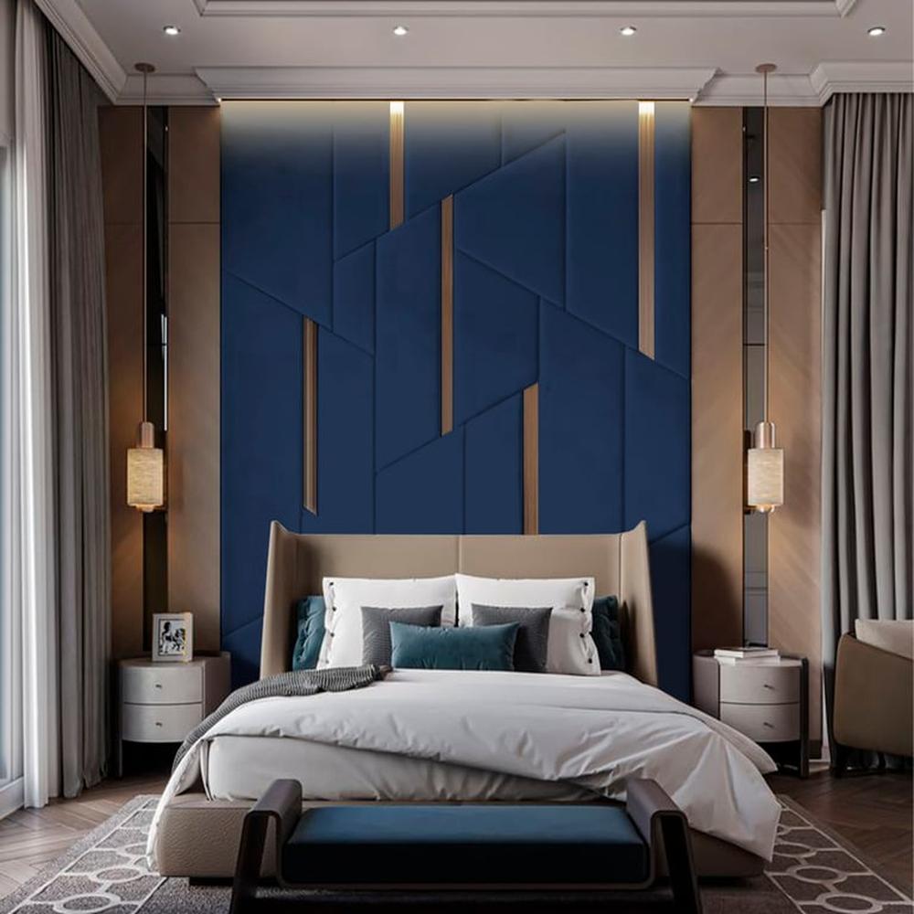 Cabecera Ringsted 1.5 Plz - Azul Marino