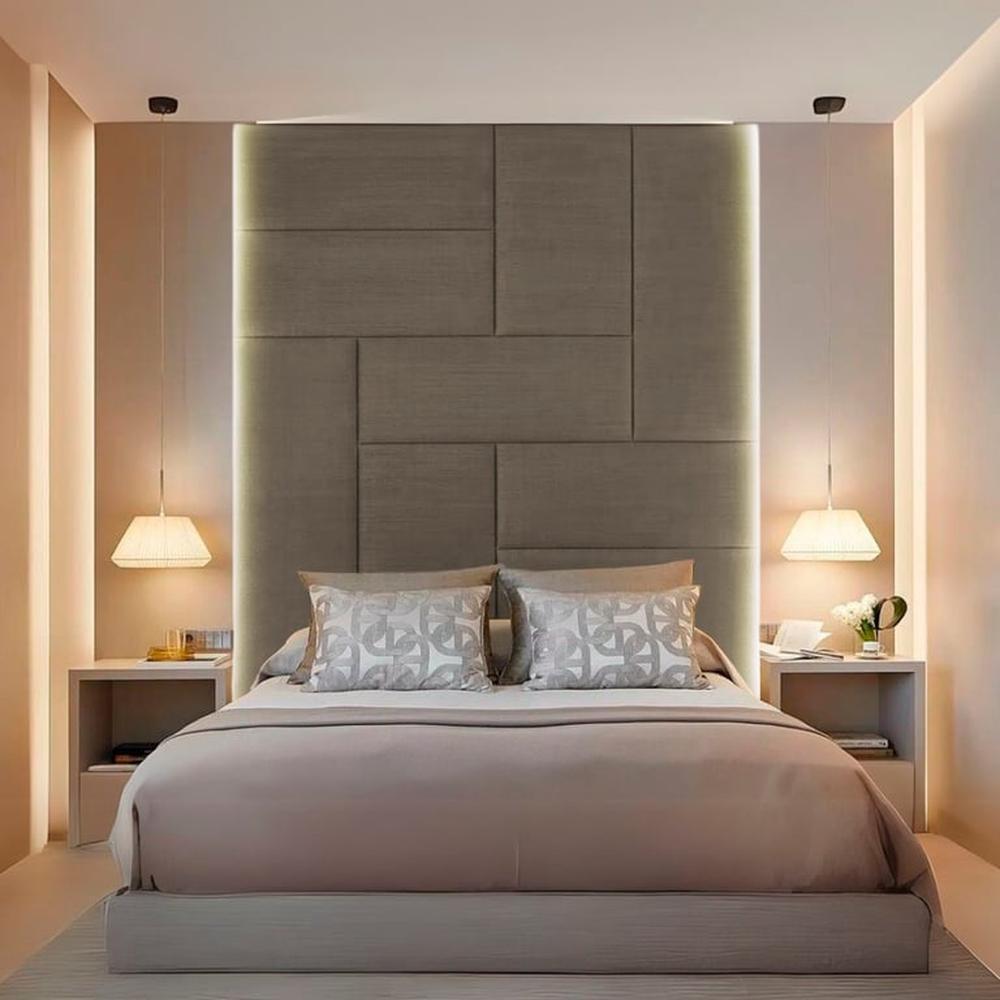 Cabecera Arhus 1.5 Plz - Beige Claro