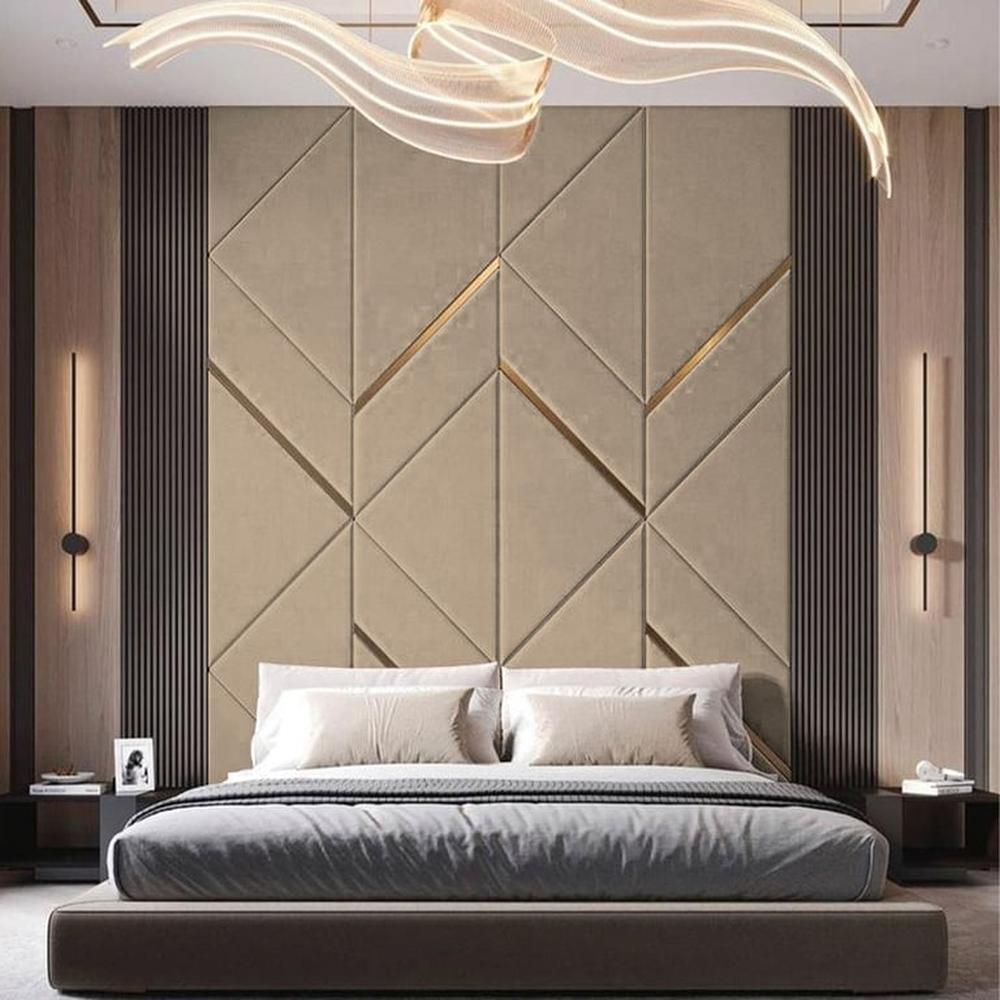 Cabecera Vitoria Queen - Beige Claro