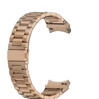 Correa eslabones acero inox para watch 4 5 5pro 6 7 fe rose gold