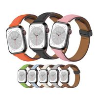 Correa de Cuero LUXURY para Applewatch 42-44-45-49mm Verde