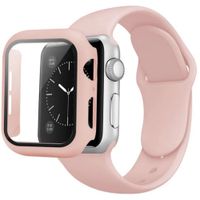 Bumper case para watch de 42mm serie 10 rosado
