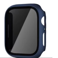 Bumper con glass antiespía para smartwatch 40-41mm azul