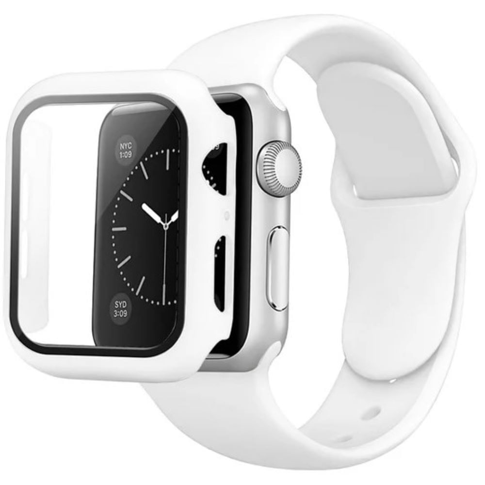Bumper case para apple watch de 46mm serie 10 blanco Bumper case para apple watch de 46mm serie 10 blanco
