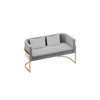 Sofá Luxury Ohrid 2 Cuerpos - Gris claro