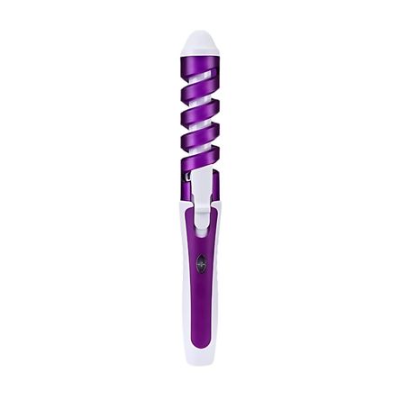 Rizadora De Cabello Pinza Espiral Ondas Bossney Nhc-5300 Morado