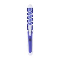 Rizadora De Cabello Pinza Espiral Ondas Bossney Nhc-5300 Azulino