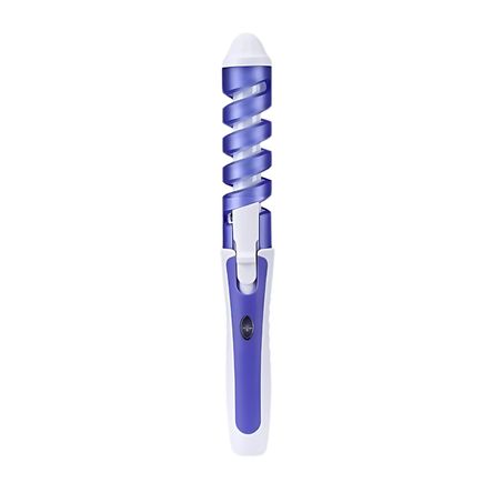 Rizadora De Cabello Pinza Espiral Ondas Bossney Nhc-5300 Azulino