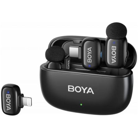 Micrófono Inalámbrico Doble BOYA Mini para celular Micrófono Inalámbrico Doble BOYA Mini para celular