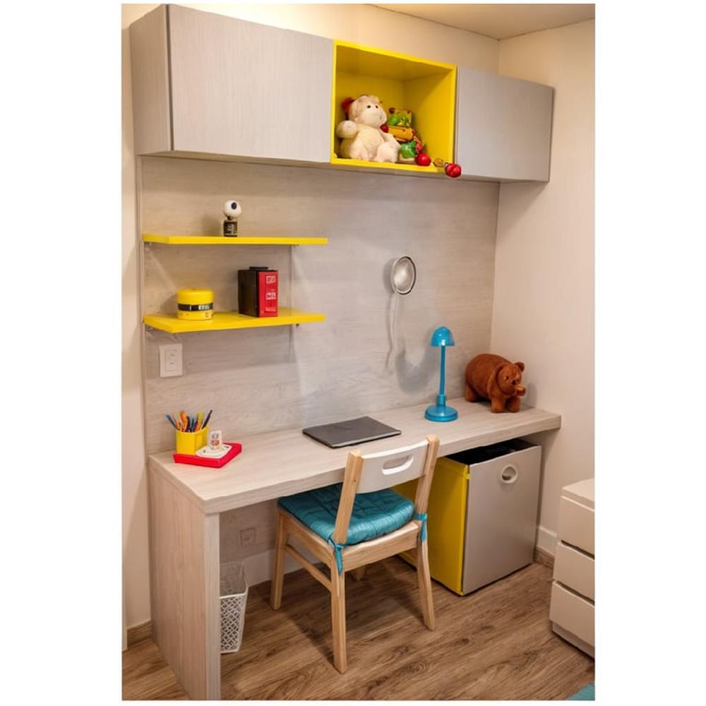 Escritorio con Repisa aérea Eita - Blanco