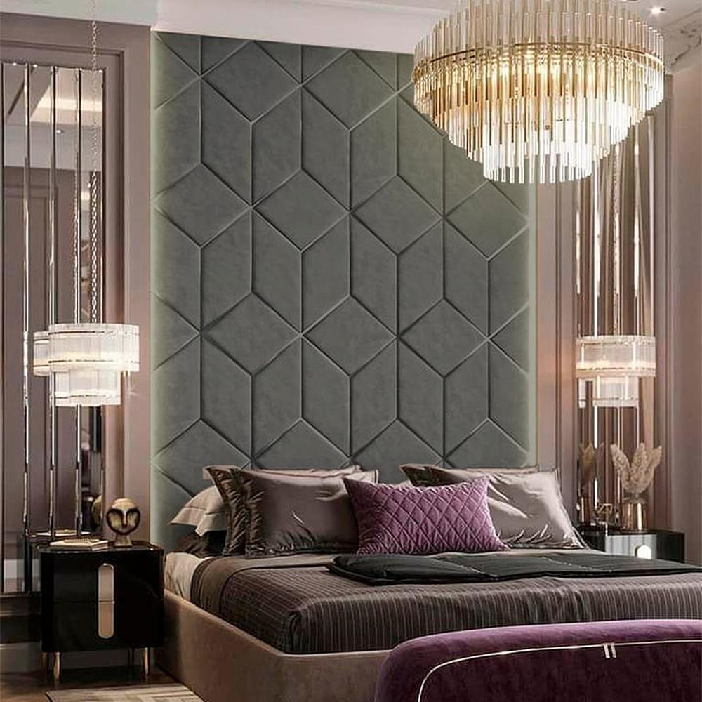 Cabecera Fredericia 1 Plz - Gris Oscuro