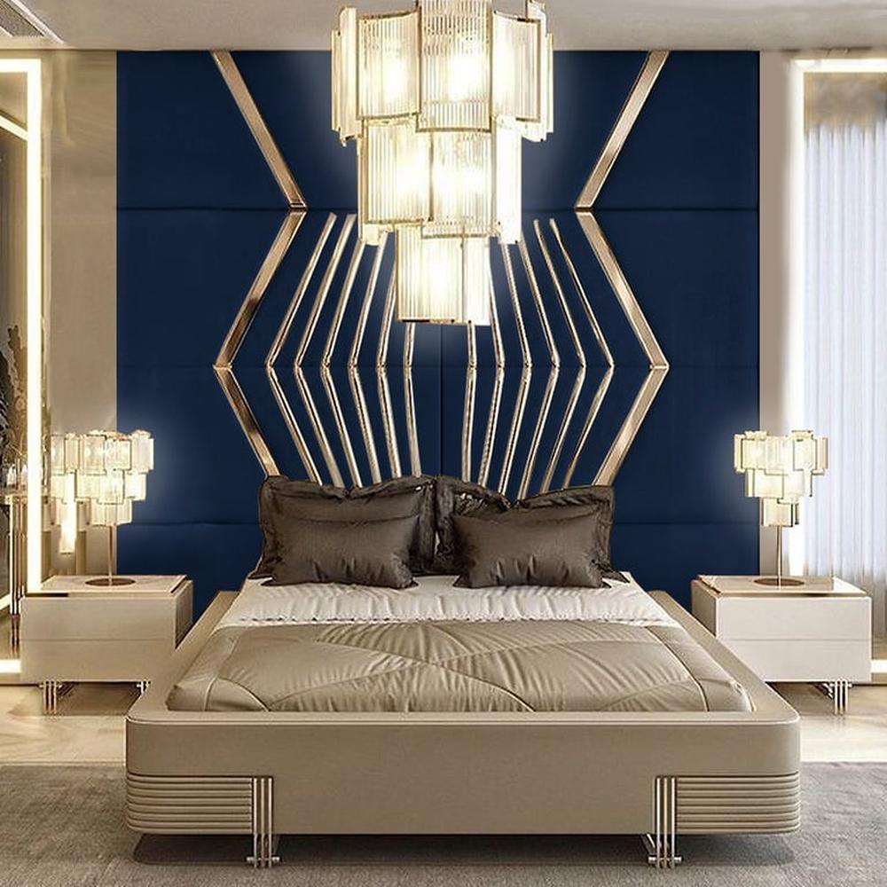 Cabecera Viborg 2 Plz - Azul Marino