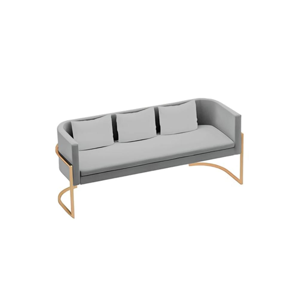 Sofá Luxury Ohrid 3 Cuerpos - Gris oscuro