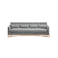 Sofá Luxury Sveti 3 Cuerpos - Gris claro