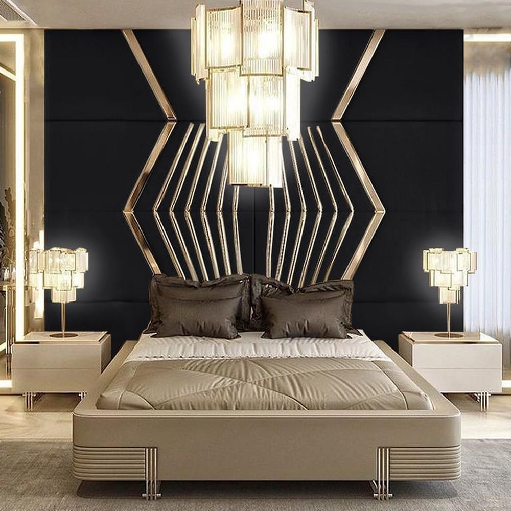 Cabecera Viborg King - Negro