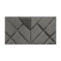 Cabecera Tropea Aerea 1.5 Plz - Gris Oscuro