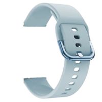 Correa de silicona watch 4 5 5 pro 6 7 fe sky blue