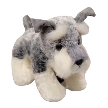PELUCHE DE PERRO SCHNAUZER