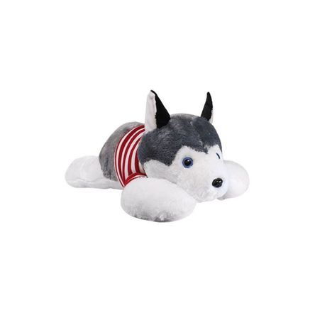 Peluche De Perro Siberiano Mediano