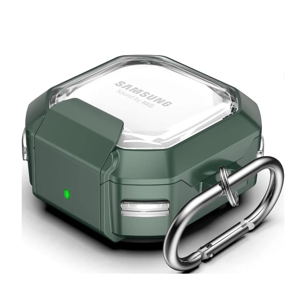 Funda TPU para Galaxy Buds pro, buds 2, buds 2 pro, FE, LIVE Verde Funda TPU para Galaxy Buds pro, buds 2, buds 2 pro, FE, LIVE Verde