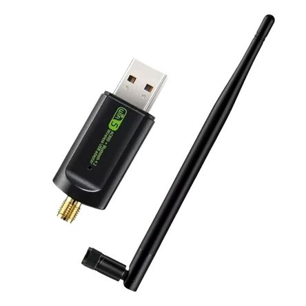 Adaptador USB WiFi Doble Banda 2.4 G & 5.8 G + Bluetooth SEISA 4515AC