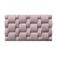 Cabecera Niza Aerea 1.5 Plz - Rosado