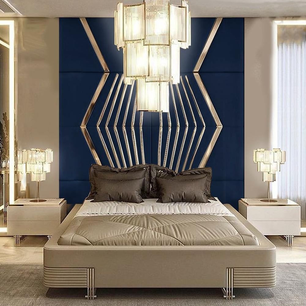 Cabecera Viborg 1 Plz - Azul Marino