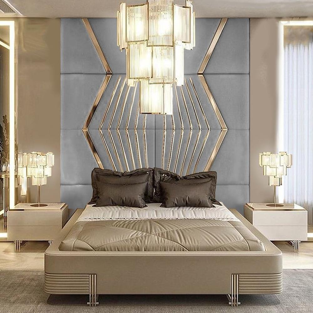 Cabecera Viborg 1 Plz - Gris Claro