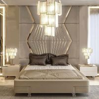 Cabecera Viborg 1 Plz - Beige Claro