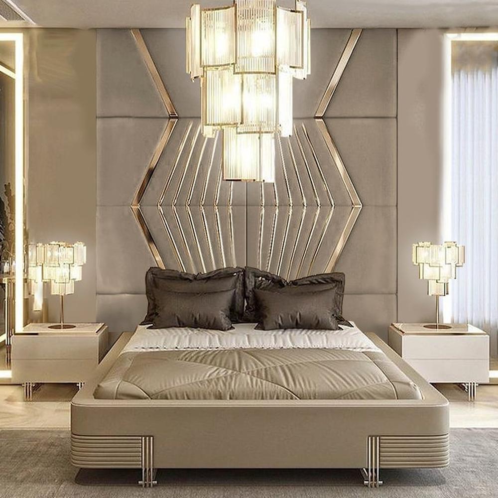 Cabecera Viborg 1 Plz - Beige Claro