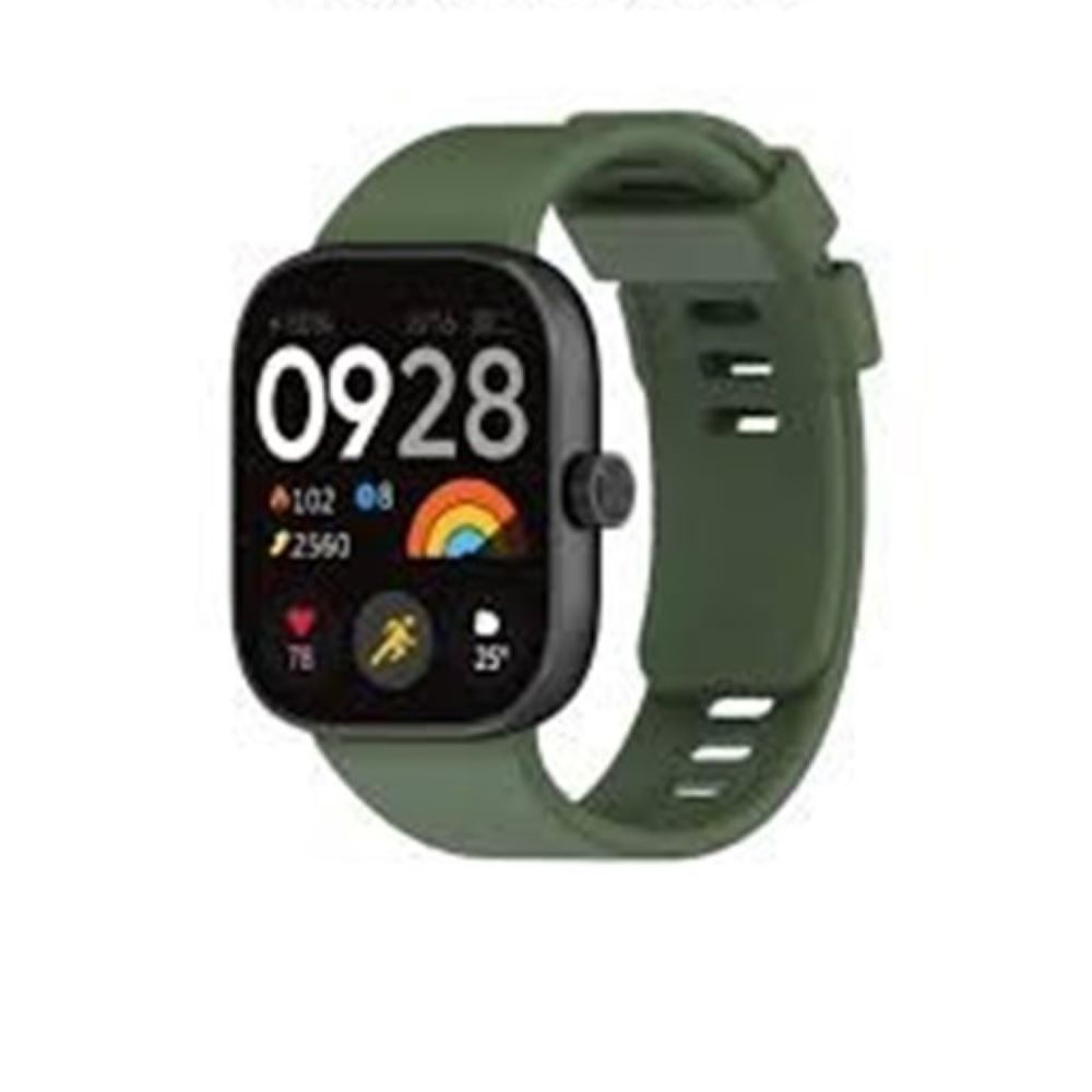 Correa silicona para redmi watch 4 active lite verde oscuro Correa silicona para redmi watch 4 active lite verde oscuro