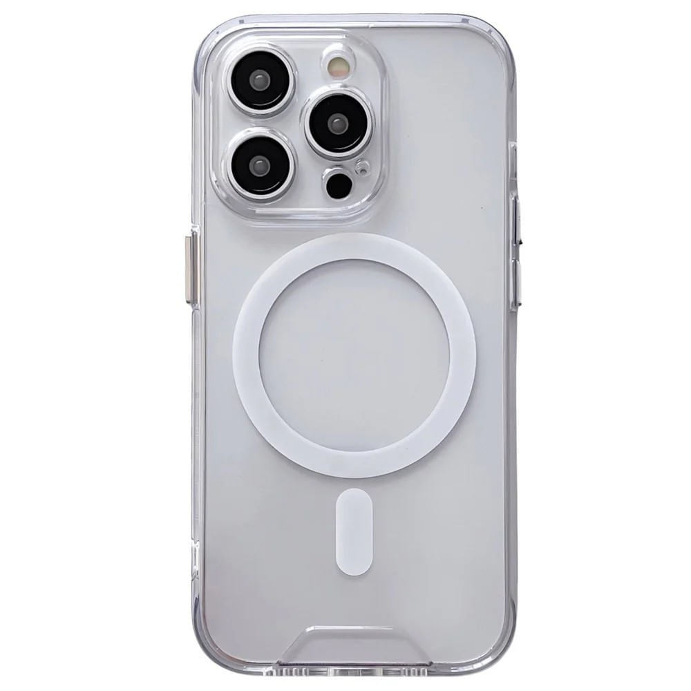 Case space con magsafe para iPhone 13 pro max transparente