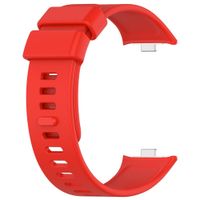 Correa silicona para redmi watch 4 active lite rojo