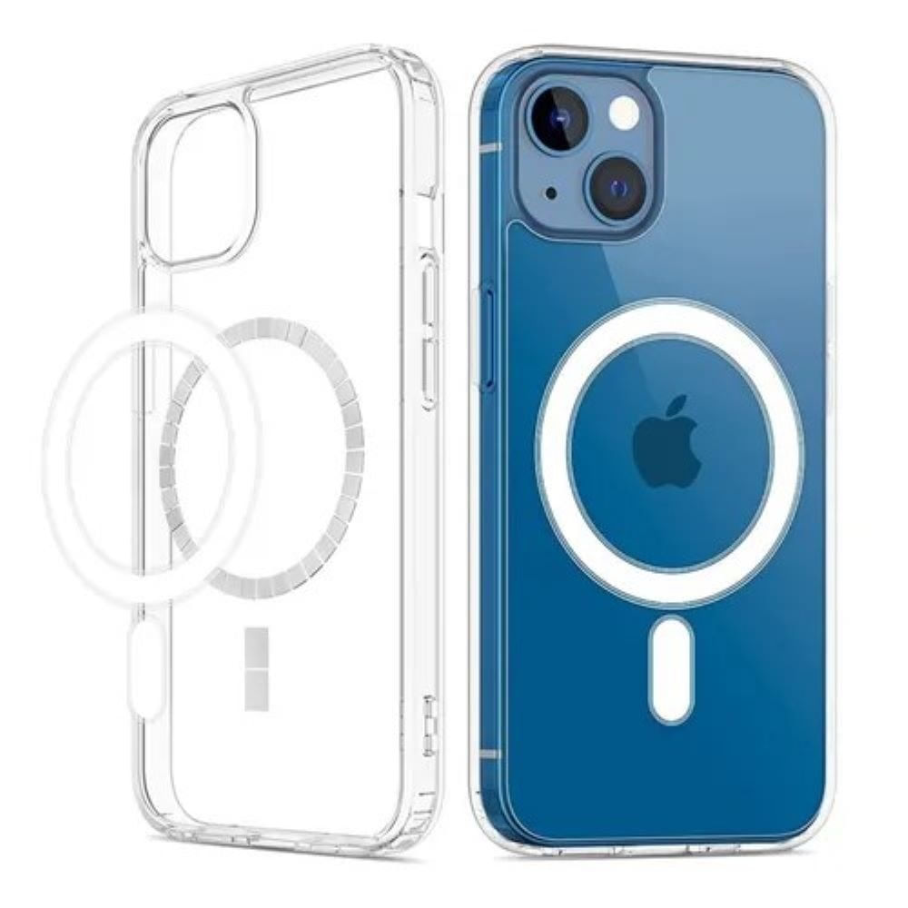 Case space con magsafe para iPhone 13 transparente