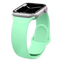correa de silicona imantada para Applewatch 38-40-41mm y 42 serie 10 verde
