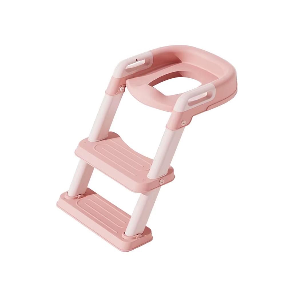 Inodoro Bacín Asiento Infantil Niño Con Escalera Rosa Inodoro Bacín Asiento Infantil Niño Con Escalera Rosa
