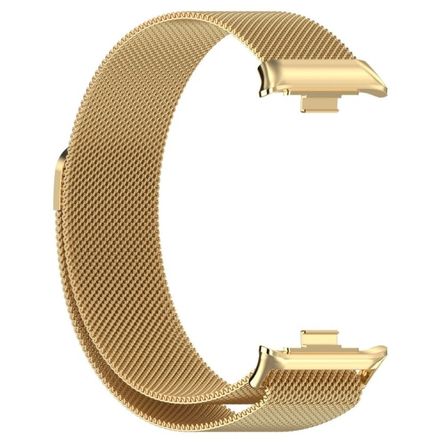 Correa Milanese imanatada Xiaomi Band 8 Pro Dorado