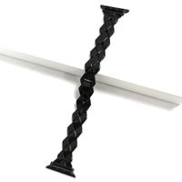 Correa de acero inoxidable para watch Glam 42 44 45 49mm negro