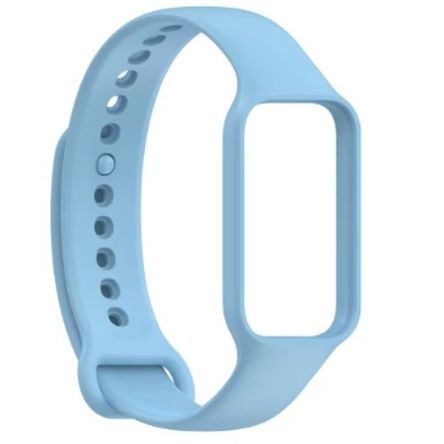 Correa de silicona Para Xiaomi Smartband 8 active y Redmi Smartband 2 celeste Correa de silicona Para Xiaomi Smartband 8 active y Redmi Smartband 2 celeste
