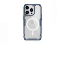Case Nillkin Nature TPU Pro Magnetic para iPhone 15 Pro max Azul