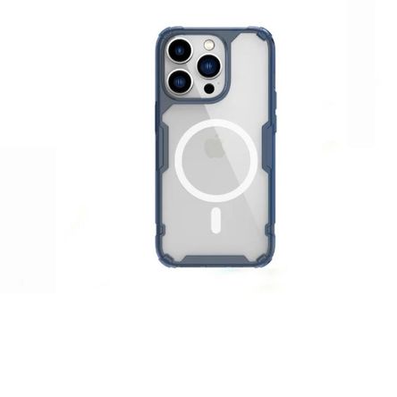 Case Nillkin Nature TPU Pro Magnetic para iPhone 16 Pro Azul