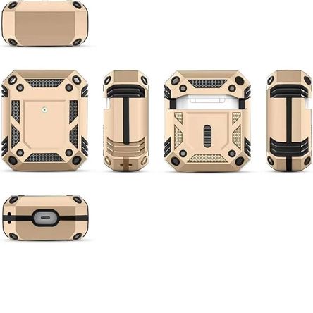Case Armor para Airpods Pro 2 Dorado