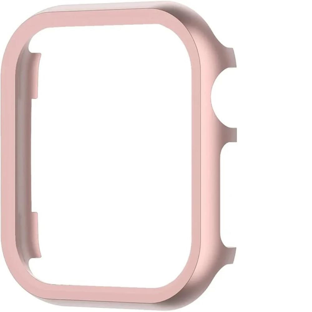Bumper case de acero inox para smartwatch de 44mm rosado Bumper case de acero inox para smartwatch de 44mm rosado