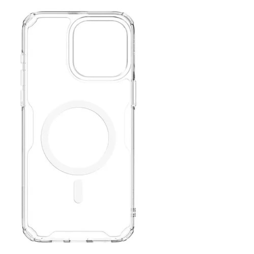 Case Nillkin Nature TPU Pro Magnetic para iPhone 15 Pro max Clear
