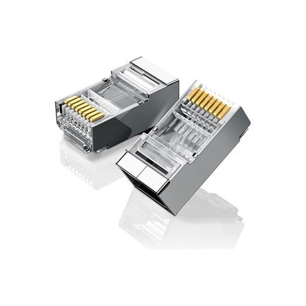 Conector Rj45 Ugreen Nw111 50248 Metal Cat6 Pack 100 Unidades