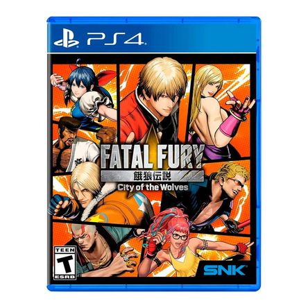 Fatal Fury City of the Wolves Special Edition Playstation 4 Latam Fatal Fury City of the Wolves Special Edition Playstation 4 Latam